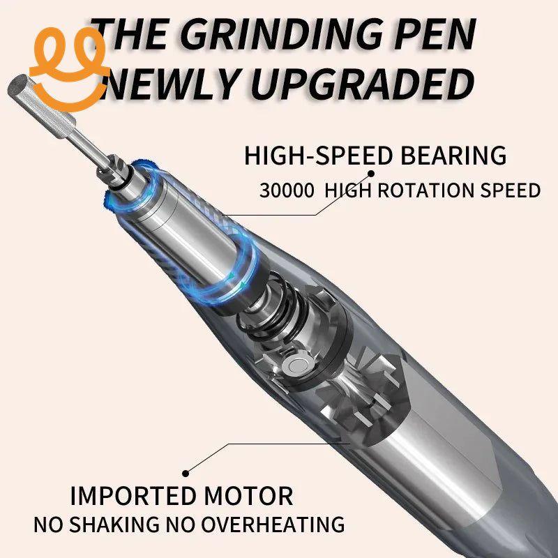 Electric Nail Drill Machine - Gel Motor Sander Polisher Grinder File Limer Toenail Professional Manicure Pedicure Machine