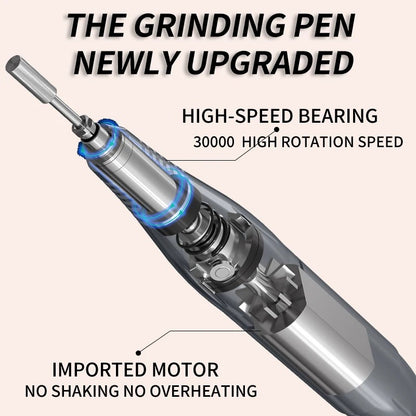 Electric Nail Drill Machine - Gel Motor Sander Polisher Grinder File Limer Toenail Professional Manicure Pedicure Machine