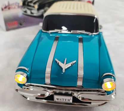 Car Model Portable Subwoofer With Fm Radio Player Handsfree Tws Home Stereo Hifi Audio Classic Wireless BlueTooth Speakers