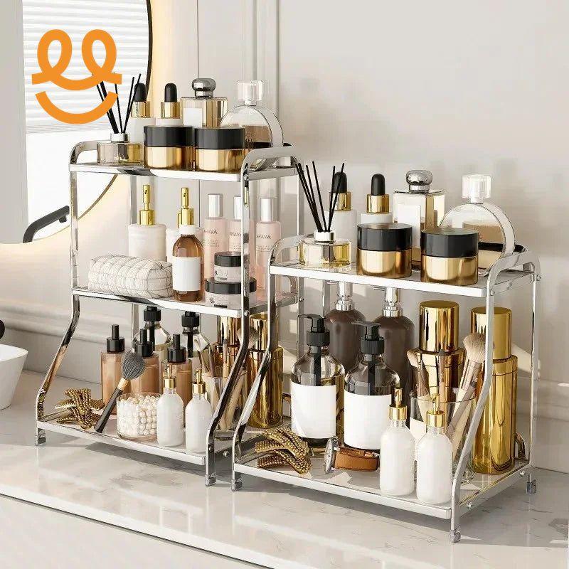 Shelf vanity desktop bathroom washstand, toilet storage rack