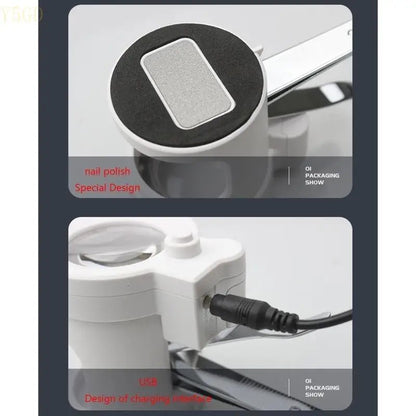 Upgraded Clipper with Glass Toenail Cutter 8x Magnifier for Elder Seniors Parents Birthday Present Gift