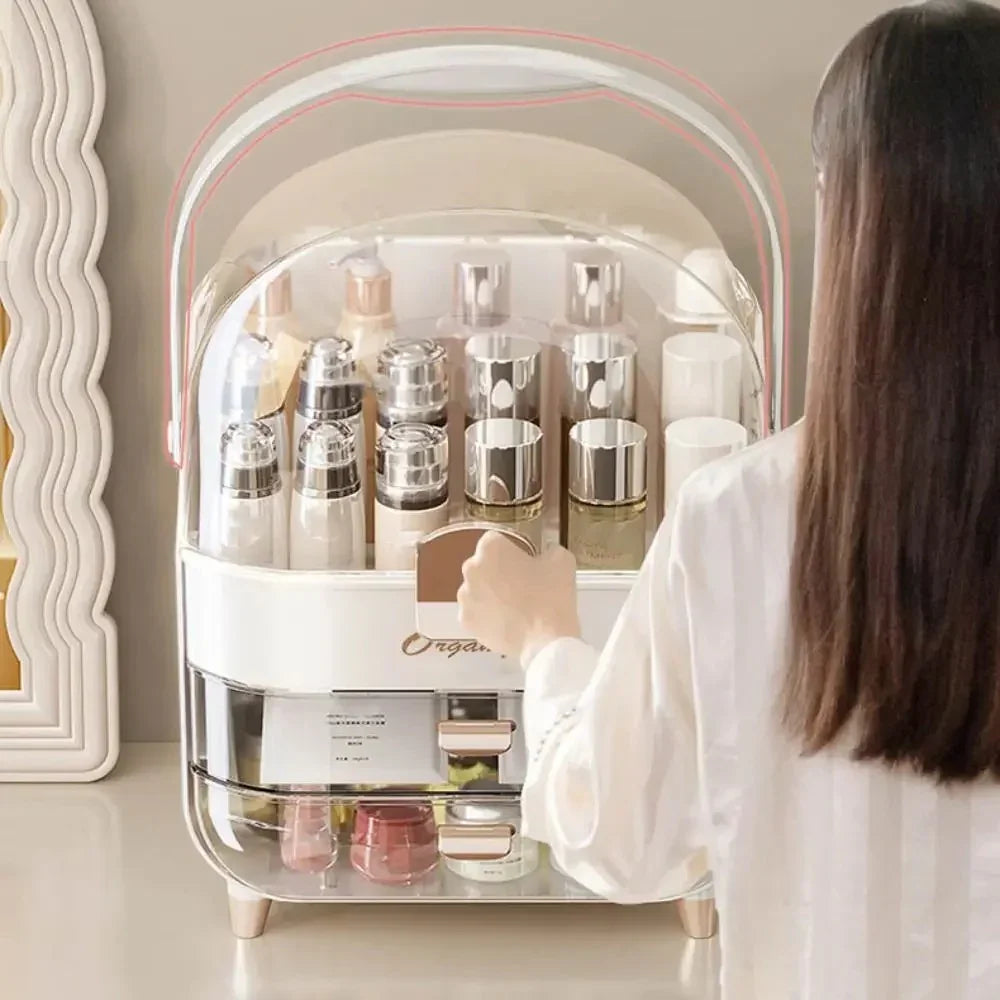 New Layered Storage Cosmetic Storage Box Makeup Organizer