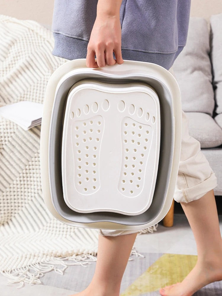 Foot Washer Scrubber – Portable Foot Cleaning & Massaging Tool
