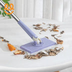 Automatic Face Towel Mop Portable Mini Mop Automatic Paper Towel Replacement Mop For French Window And Dust（Excluding Mop Cloth)
