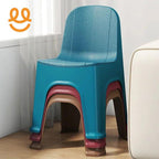 Entryway Organizer Stool With Ergonomic Backrest PP Material Load-Bearing Shoe Bench Space-Saving Non-Skid Home Furniture