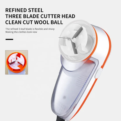 Kemei Corded Lint Remover Clothing Fluff Pellet Remover Pellet Machine Portable Wire Lint Eliminator Clothes Shaver Fuzz Remover