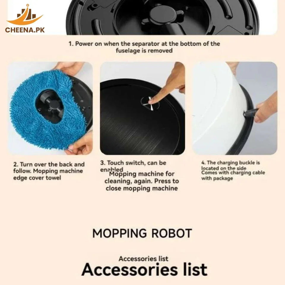 Electric Floor Mopping Robots Silent Floor Scrubber Cleaning Experts