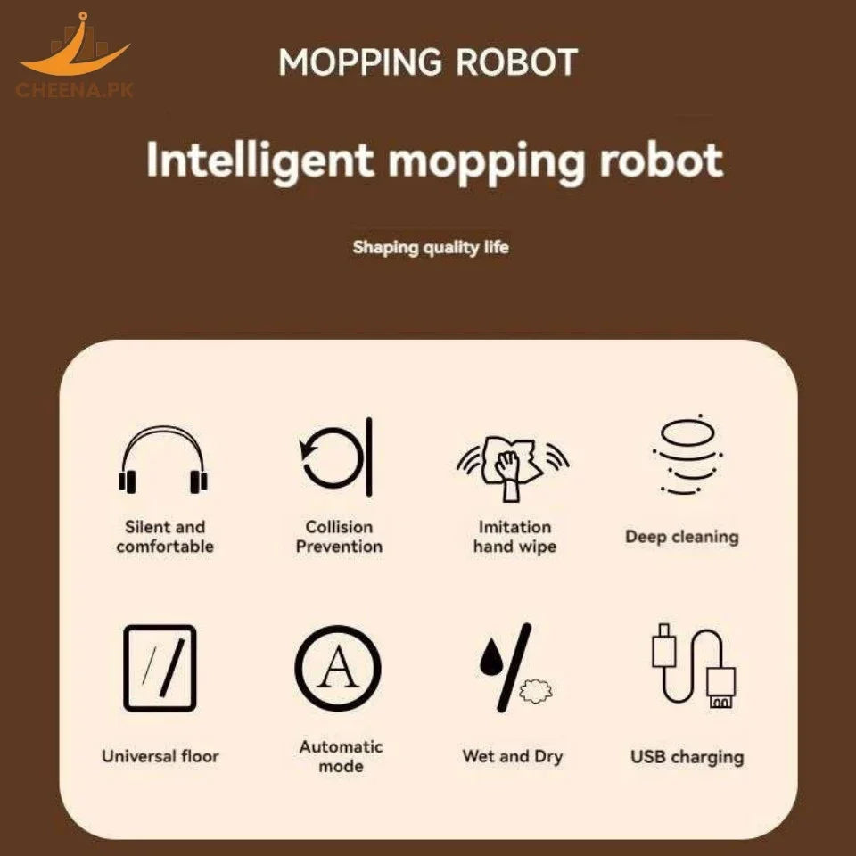 Electric Floor Mopping Robots Silent Floor Scrubber Cleaning Experts