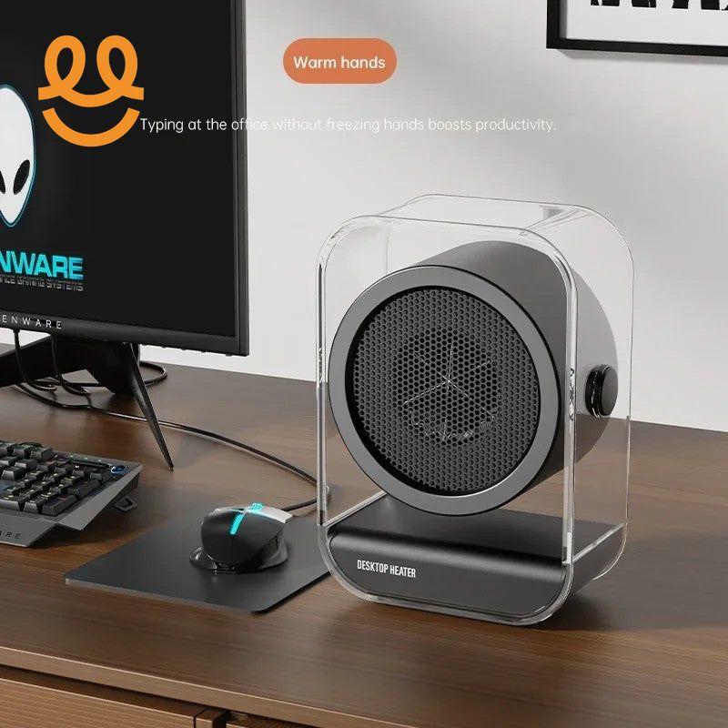 Portable Heater Desktop Warmer Air Heater PTC Ceramic Winter Quick Heating Overheat Protection For Home Office Use