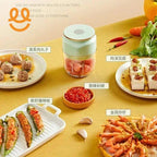 Hot SalesMini Electric Garlic Masher Multi-function USD Rechargeable Food Blender Small Kitchen Aid Mixer Meat Grinders