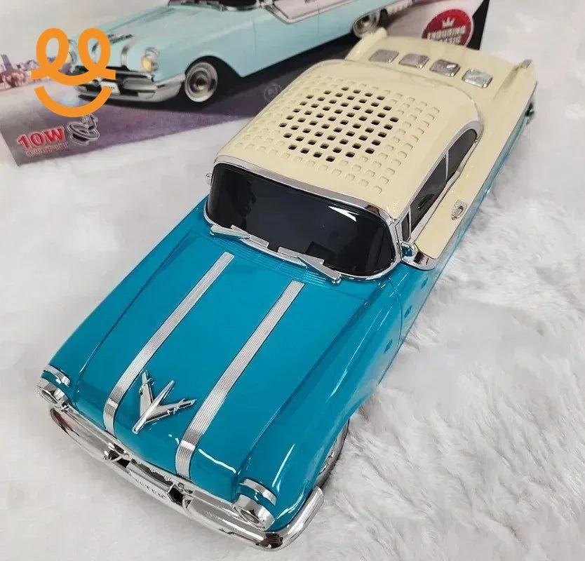 Car Model Portable Subwoofer With Fm Radio Player Handsfree Tws Home Stereo Hifi Audio Classic Wireless BlueTooth Speakers