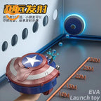 Handheld Captain America shield water gun toy shooting water up to 30 meters indoors