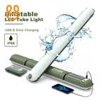 Ztarx Inflatable LED Tube Light USB Solar Charging Built-in Battery Air Light Waterproof