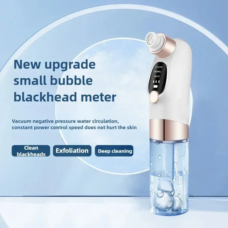 Blackhead Remover Pore Vacuum Face Cleaner Electric Pimple Acne Black Head Removal USB Rechargeable Water Cycle Black Dot Remove
