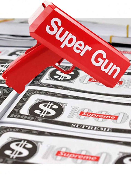 1Set Cash Cannon Money Gun for Wedding, Parties and Fun