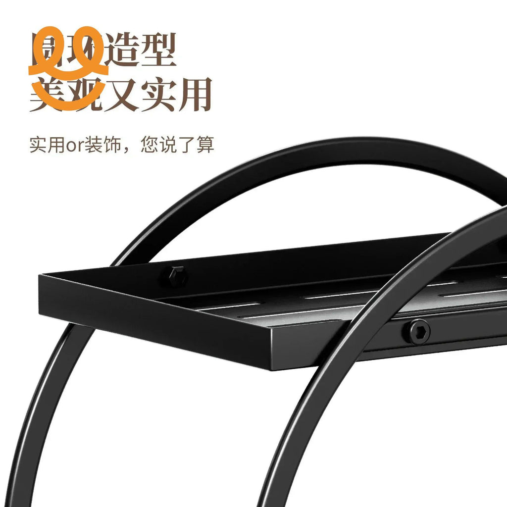 Shelf Light Luxury Toilet Bathroom Wash Rack Cosmetics Storage Box Desktop Dresser Rack