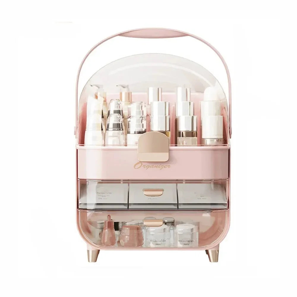 New Layered Storage Cosmetic Storage Box Makeup Organizer