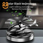 Helicopter Car Fragrance Diffuser Helicopter Shape Dashboard Car Aromatherapy Diffuser Rotation Car Perfume Diffuser Ornament