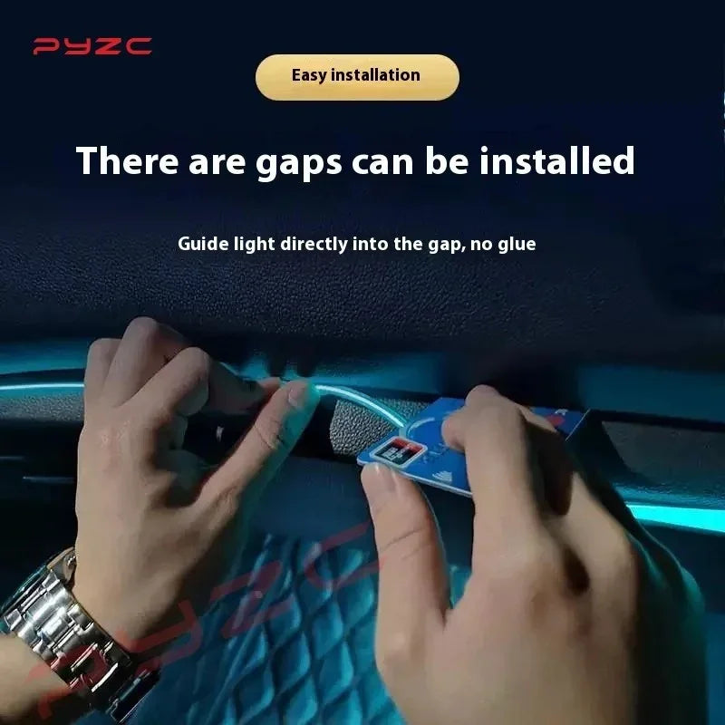 145cm Car Interior Atmosphere Light – Flexible LED Ambient Strip