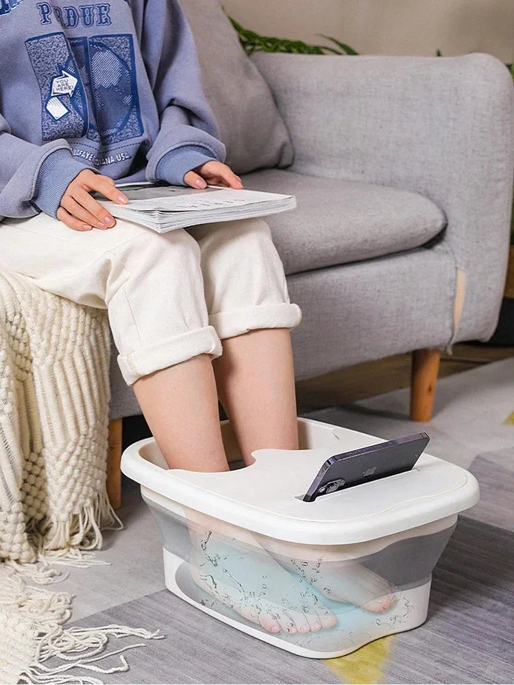 Foot Washer Scrubber – Portable Foot Cleaning & Massaging Tool