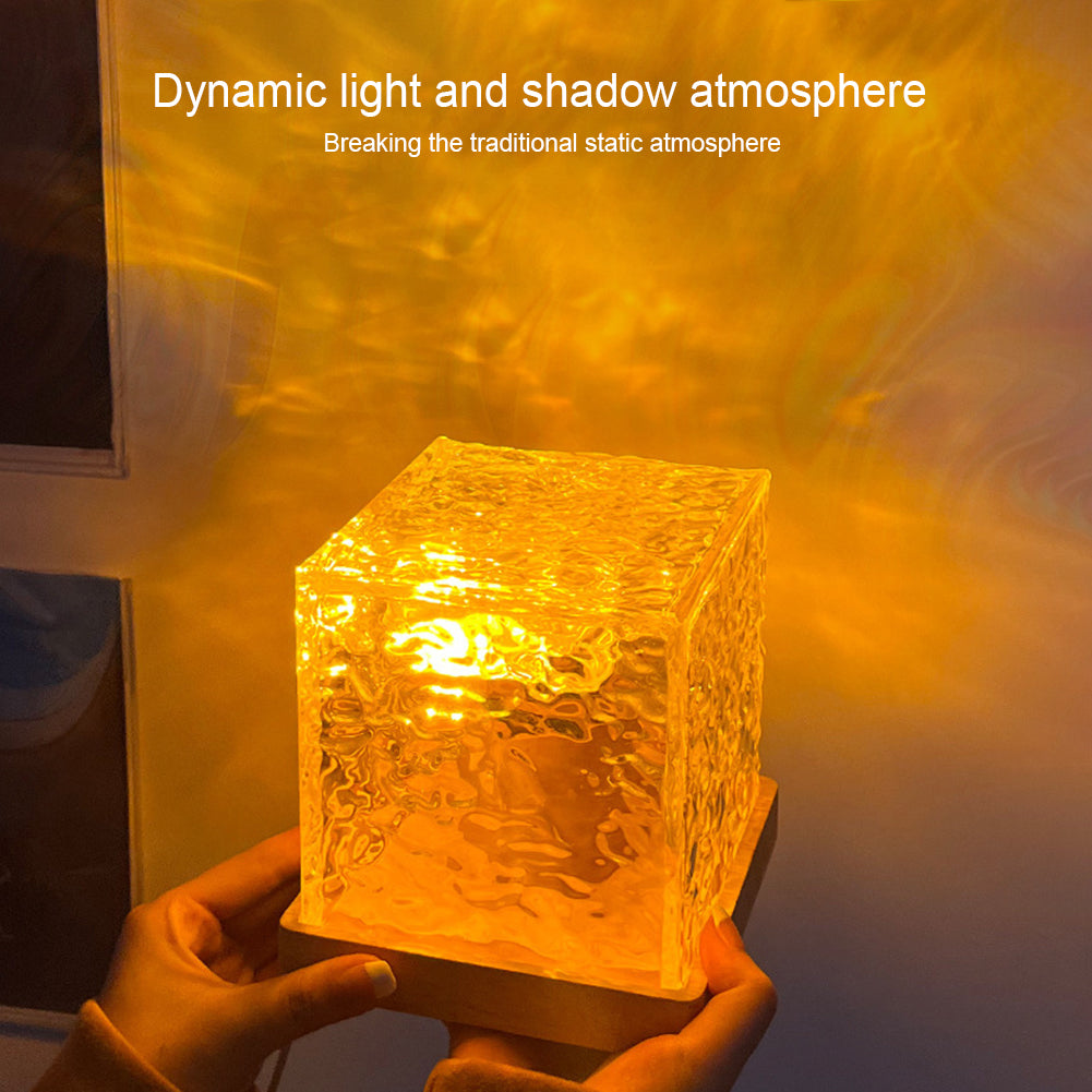 Dynamic Water Ripple Lamp Projector with RGB colors, Underwater Effect