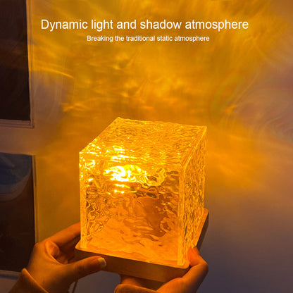 Dynamic Water Ripple Lamp Projector with RGB colors, Underwater Effect