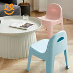 Children's Chair Thickened Kindergarten Armchair Baby Dining Chair Plastic Small Chair Bench Small Stool Household Non-Slip