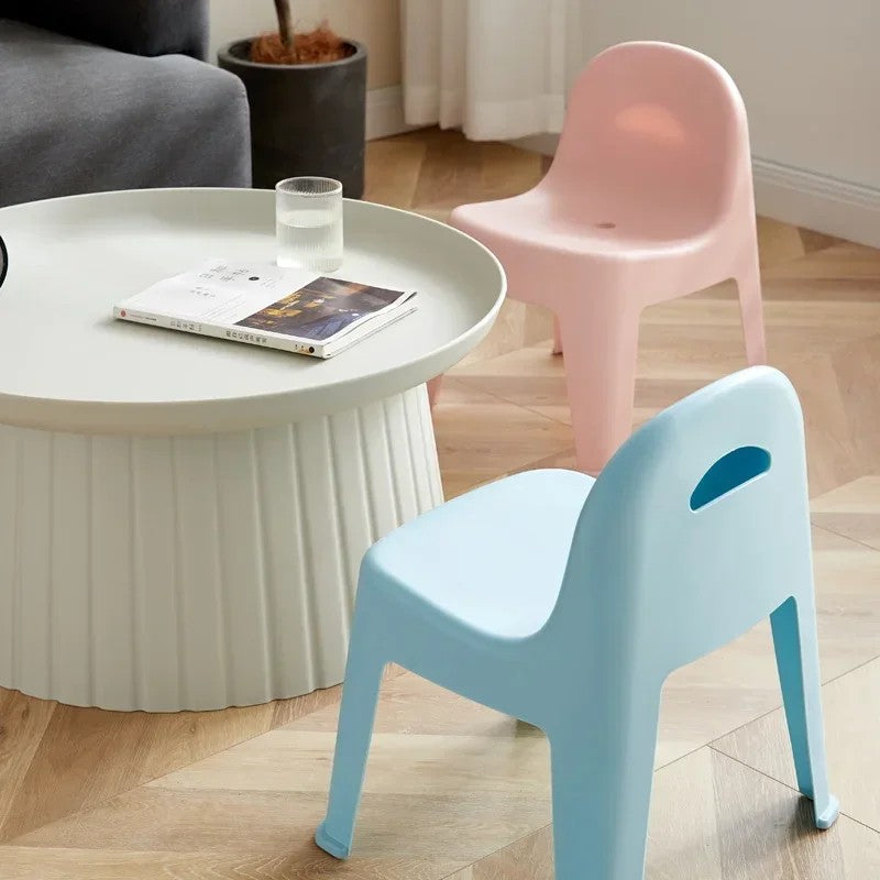 Children's Chair Thickened Kindergarten Armchair Baby Dining Chair Plastic Small Chair Bench Small Stool Household Non-Slip