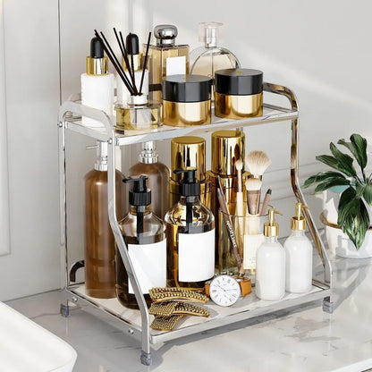 Shelf vanity desktop bathroom washstand, toilet storage rack