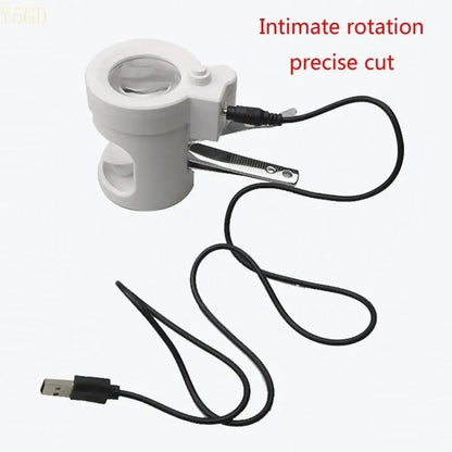 Upgraded Clipper with Glass Toenail Cutter 8x Magnifier for Elder Seniors Parents Birthday Present Gift