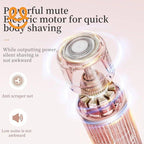 2in1 Electric Portable Hair Trimmer Shaver for Men and Women with Hair Removal Function