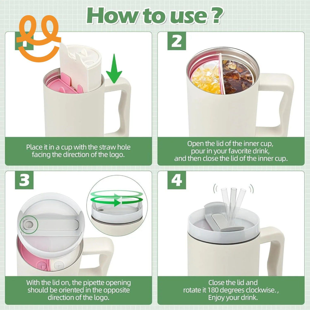 Tumbler Cups Premium Stainless Steel Tumblers – Leakproof Travel & Daily Use Cups