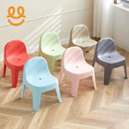 Children's Chair Thickened Kindergarten Armchair Baby Dining Chair Plastic Small Chair Bench Small Stool Household Non-Slip
