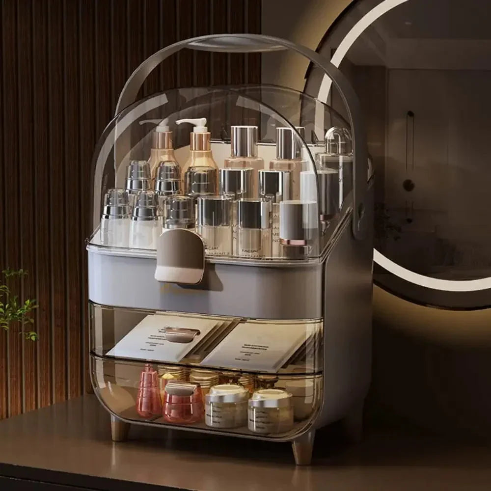 New Layered Storage Cosmetic Storage Box Makeup Organizer