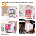 Portable Refrigerator Skin Care Cosmetics Beverage Cosmetics Mini Refrigerator with Mirror