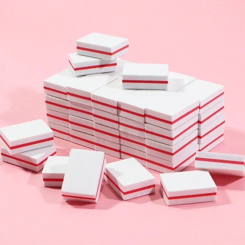 Mini Buffing Sanding Files Block Pedicure Care Nail Art Buffer Polish Manicure Pedicure Nail File Tools Nail Charm new