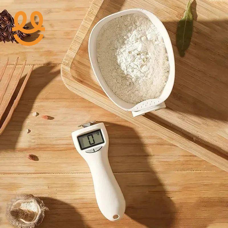 Large Size Scale Weighing Spoon Kitchen Scale Electronic Measuring Spoon Coffee Powder Scale Baking Scale Electronic Measuring