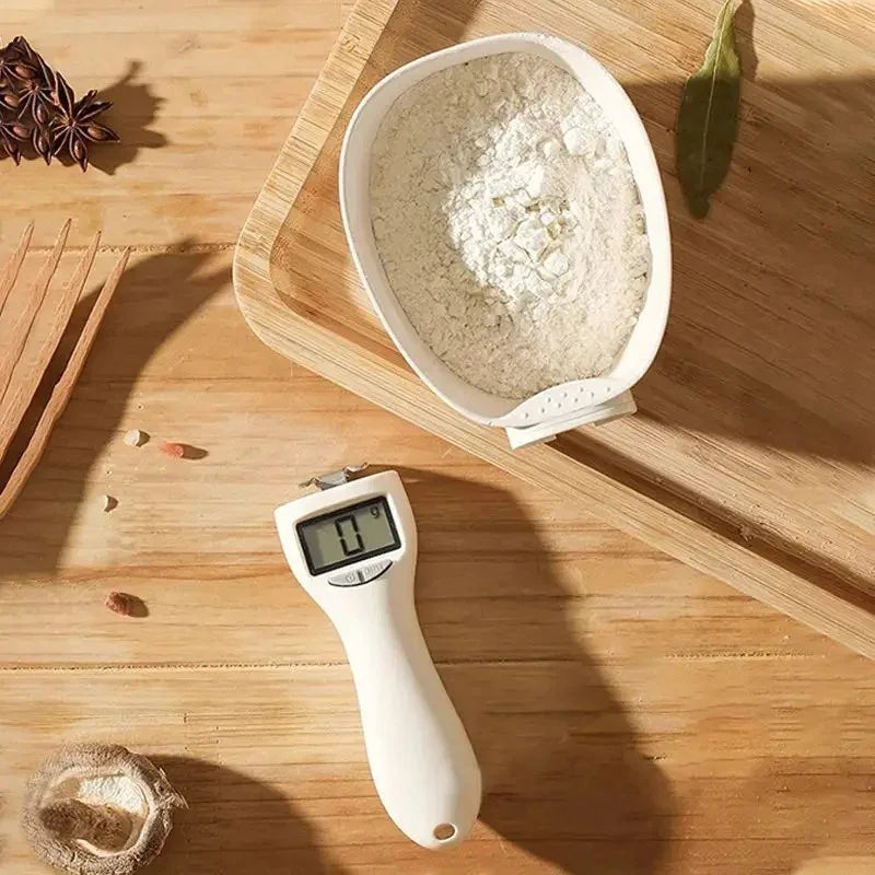 Large Size Scale Weighing Spoon Kitchen Scale Electronic Measuring Spoon Coffee Powder Scale Baking Scale Electronic Measuring