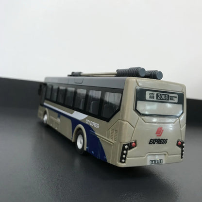New Children Toy Car Charging Remote Control Car Wireless Remote Control Bus Tourist Sightseeing Bus Boy Toy Gift