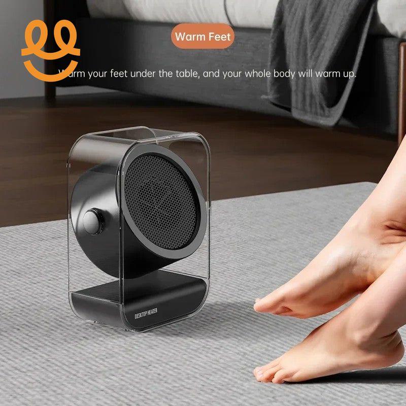Portable Heater Desktop Warmer Air Heater PTC Ceramic Winter Quick Heating Overheat Protection For Home Office Use