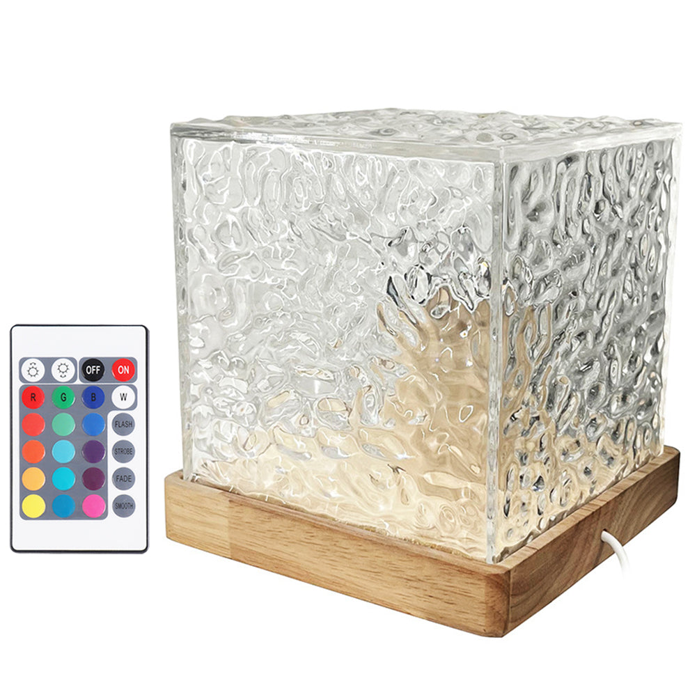 Dynamic Water Ripple Lamp Projector with RGB colors, Underwater Effect