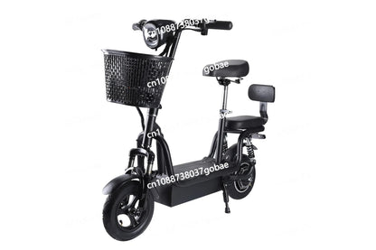 Electric car small folding mini battery car adult walking battery car