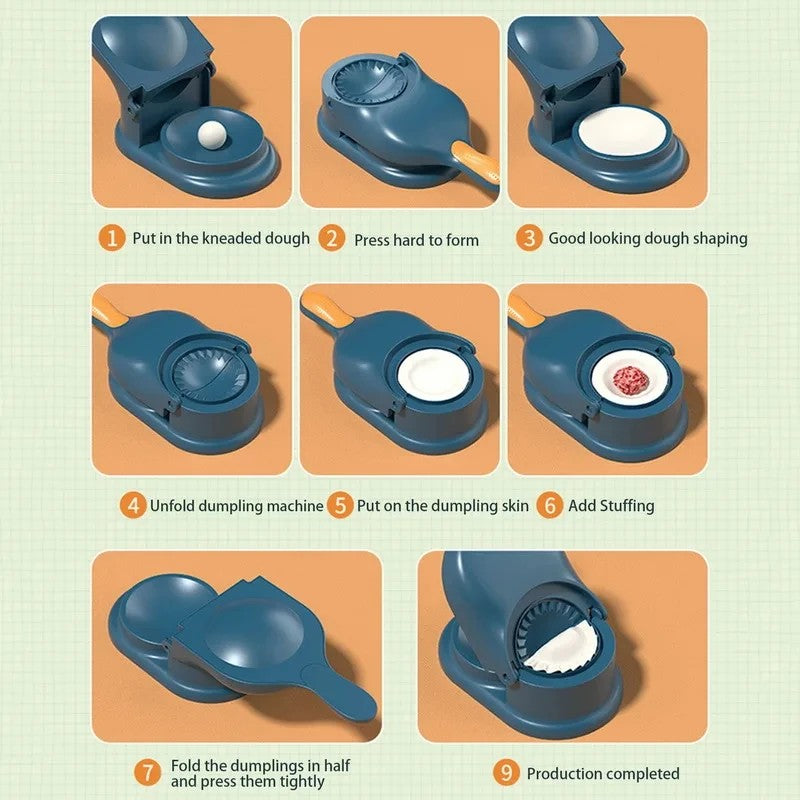 Dumpling Pastels Mold Plastic Dumplings Maker DIY