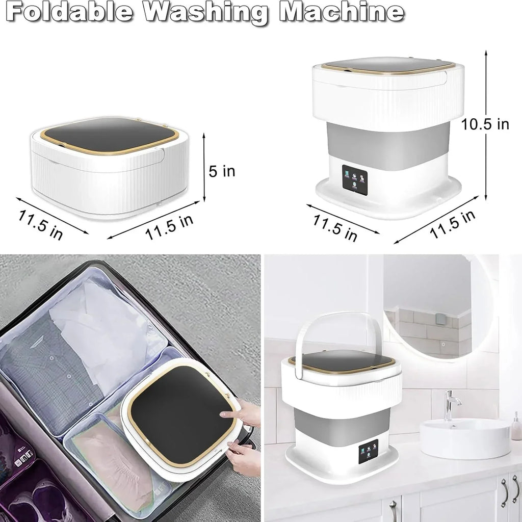 Portable Washing Machine, 10L Washer and Dryer