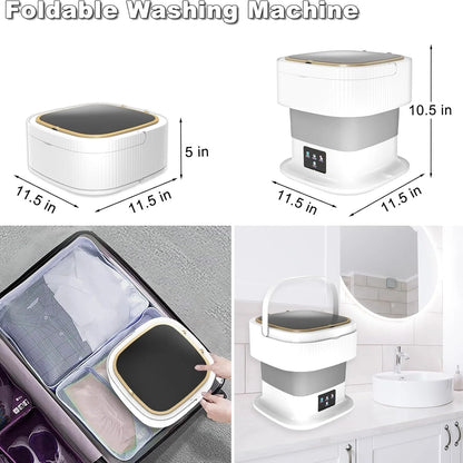 Portable Washing Machine, 10L Washer and Dryer