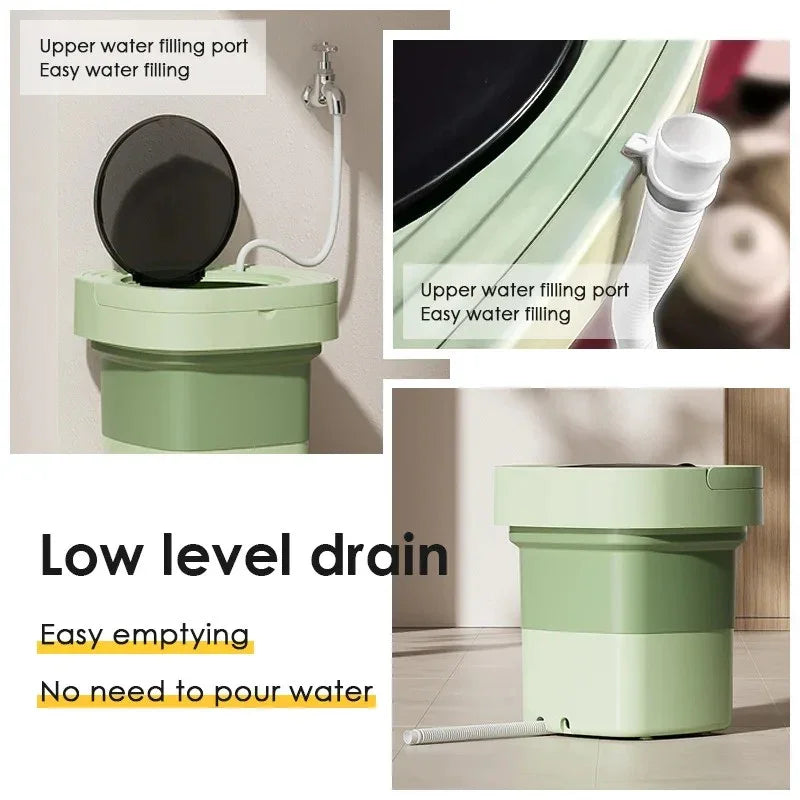 11L Folding Portable Washing Machine
