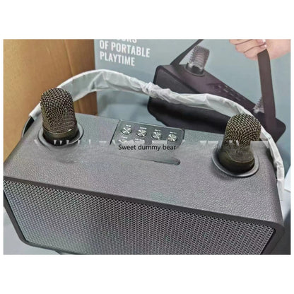 Portable Bluetooth Speaker Outdoor Square Dance Audio, Portable Player Wireless Microphone