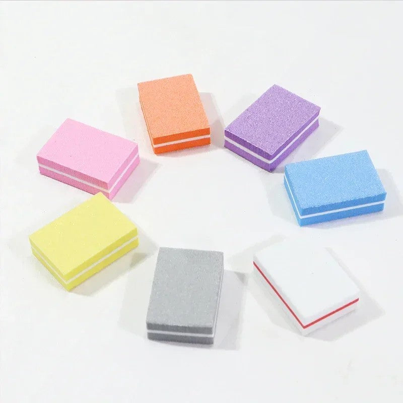 Mini Buffing Sanding Files Block Pedicure Care Nail Art Buffer Polish Manicure Pedicure Nail File Tools Nail Charm new