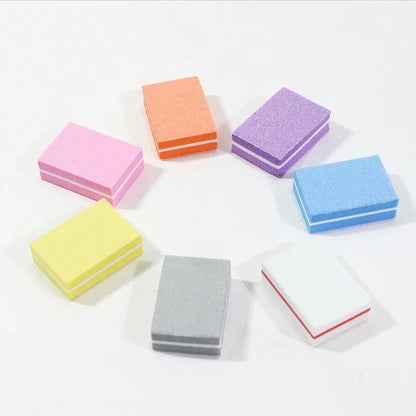 Mini Buffing Sanding Files Block Pedicure Care Nail Art Buffer Polish Manicure Pedicure Nail File Tools Nail Charm new