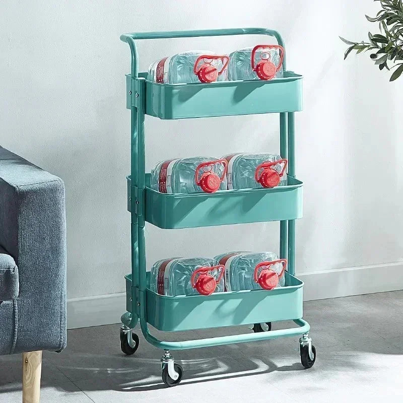 Cosmetic Wheels Cleaning Tool Trolly Beauty Stainless Steel Trolley Drinks Cart Salon Medical Werkzeugwagen Manicure Auxiliary